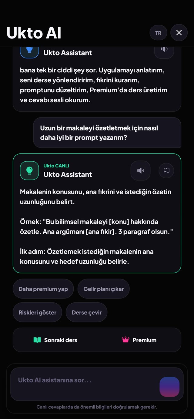 Ask Ukto