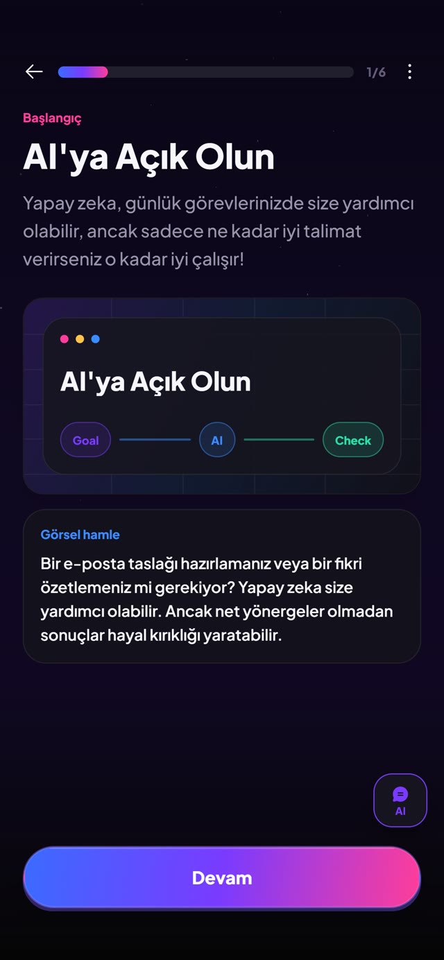 Rastgele akış değil, bir yol
