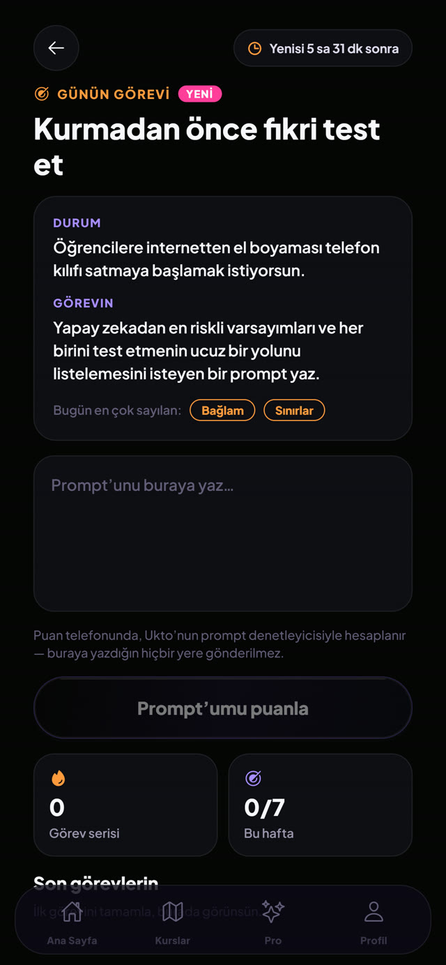 Günün Görevi